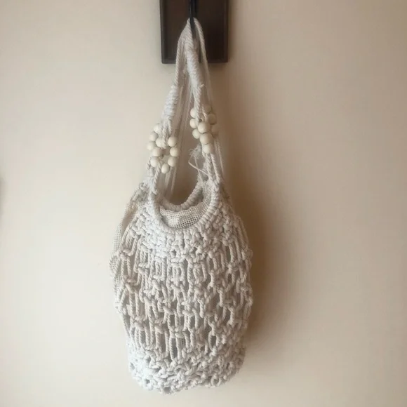 New Handmade Macramé Backpack - Picture 1 of 8